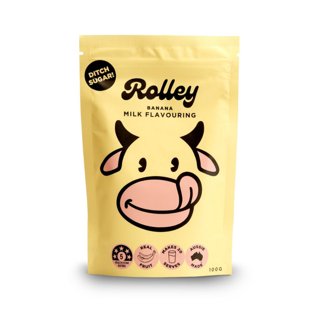 Rolley Banana Milk Flavouring ā 100g