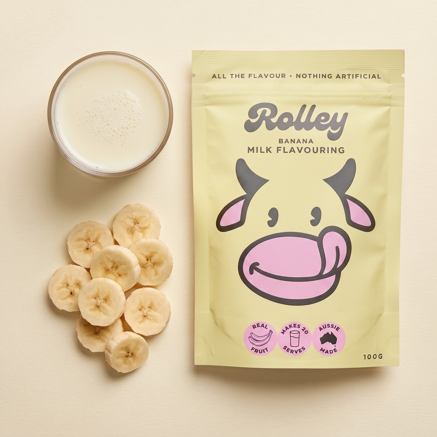Rolley Banana Milk Flavouring